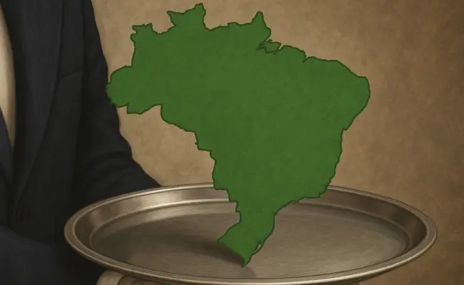 brasil na bandeja
