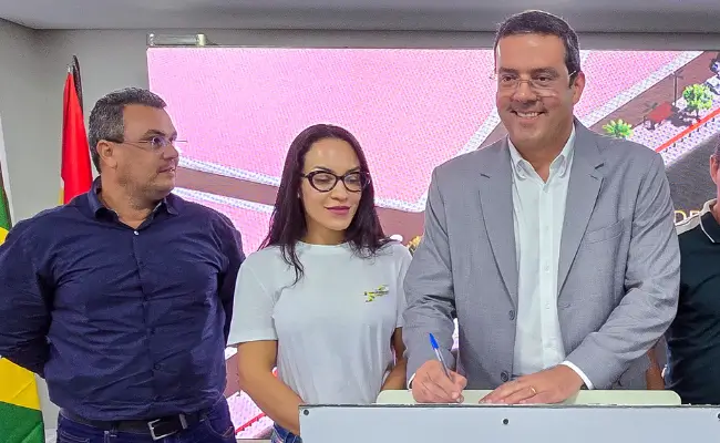 prefeito assina